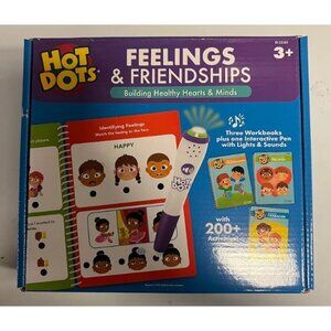 Educational Insights Hot Dots Feelings & Friendships Social Learning Workbooks